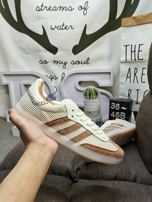 Wales Bonner x Adidas Samba "Cream Brown" - Cream White/Brown/Cream White - FX7720 Classic Originals Shoes