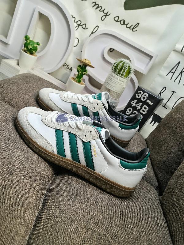 Adidas Samba ADV "White College Green" - Footwear White/Collegiate Green/Footwear White - GY6940 Classic Originals Shoes