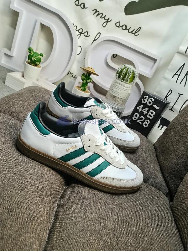 Adidas Samba ADV "White College Green" - Footwear White/Collegiate Green/Footwear White - GY6940 Classic Originals Shoes