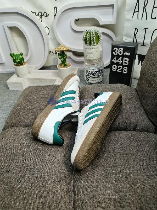 Adidas Samba ADV "White College Green" - Footwear White/Collegiate Green/Footwear White - GY6940 Classic Originals Shoes