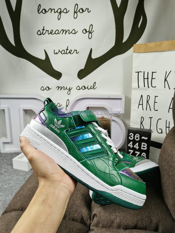 Adidas Forum Low "Xiangi" - Dark Green/Dark Green/Cloud White - H04198 Classic Originals Shoes