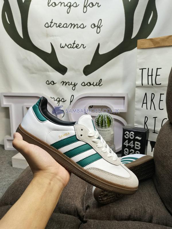 Adidas Samba ADV "White College Green" - Footwear White/Collegiate Green/Footwear White - GY6940 Classic Originals Shoes