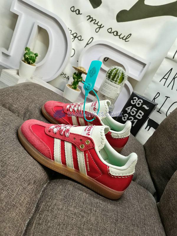 Wales Bonner x Adidas Samba "Scarlet" - Scarlet/Ecru Tint/Scarlet - GY6612 Classic Originals Shoes