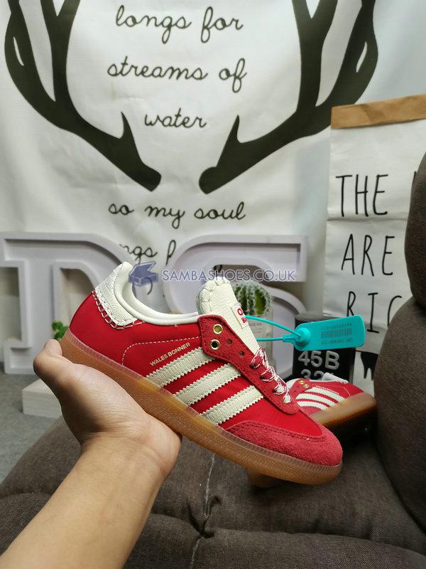 Wales Bonner x Adidas Samba "Scarlet" - Scarlet/Ecru Tint/Scarlet - GY6612 Classic Originals Shoes