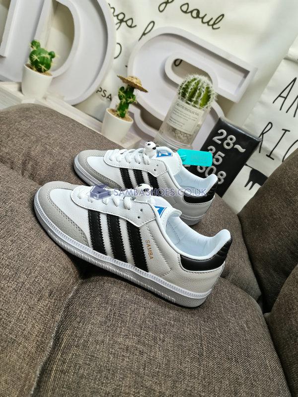 Adidas Samba OG "White Black" - Footwear White/Core Black/Clear Granite - BB6976 Classic Originals Shoes