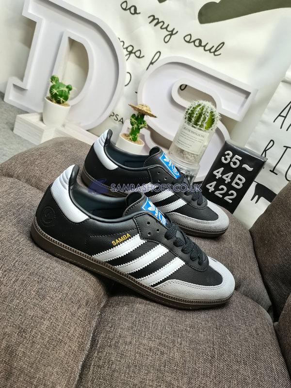 Adidas Samba "Vegan - Black" - Cloud White/Core Black/Gum - FX9042 Classic Originals Shoes