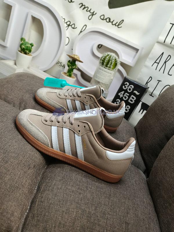 Adidas Samba OG "Chalky Brown Gum" - Chalky Brown/Core White/Gum - HP7903 Classic Originals Shoes