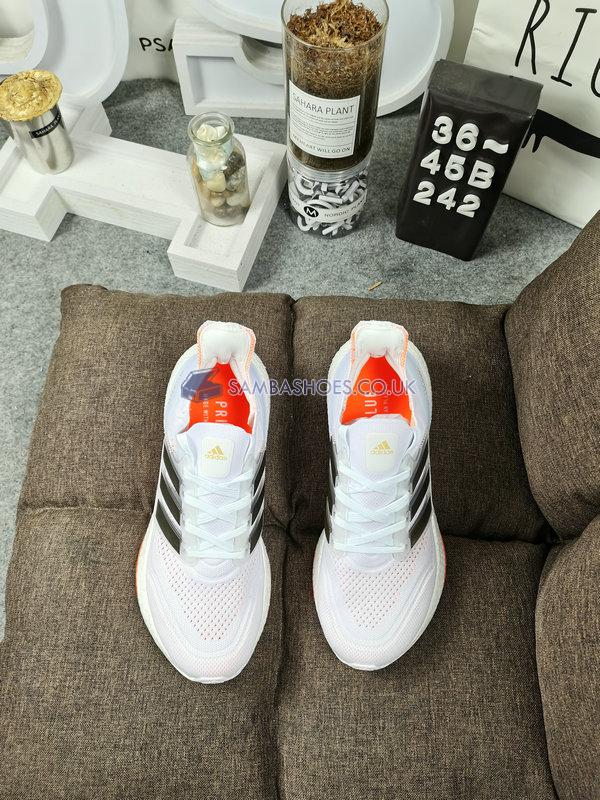 Adidas UltraBoost 21 "Tokyo" - White/Orange/Black - S23840 Classic Running Shoes