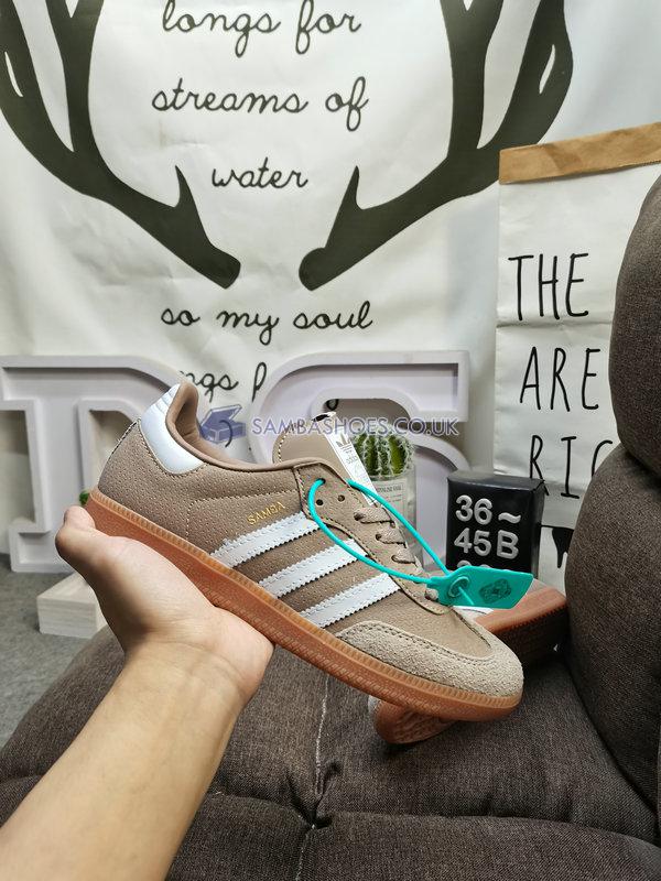 Adidas Samba OG "Chalky Brown Gum" - Chalky Brown/Core White/Gum - HP7903 Classic Originals Shoes