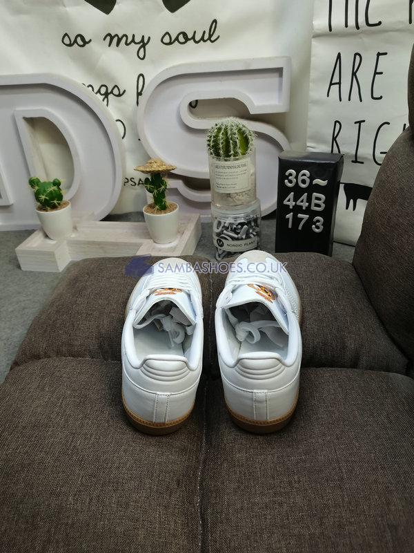 Real Madrid x Adidas Samba Team "White Gum" - Cloud White/Cloud White/Gum - HQ7032 Classic Originals Shoes