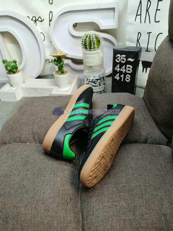 Adidas Samba Team "Austin FC" - Core Black/Real Green/Gum - HQ7035 Classic Originals Shoes