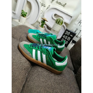 Adidas Samba OG "Collegiate Green Gum" - Collegiate Green/Footwear White/Gum 4 - ID2054 Classic Originals Shoes