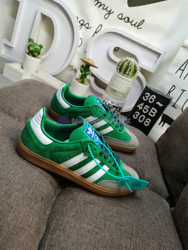 Adidas Samba OG "Collegiate Green Gum" - Collegiate Green/Footwear White/Gum 4 - ID2054 Classic Originals Shoes