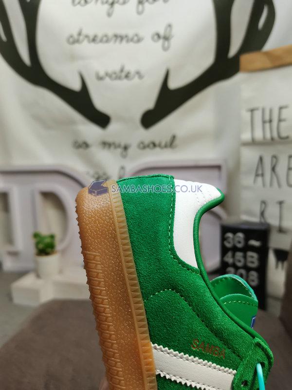 Adidas Samba OG "Collegiate Green Gum" - Collegiate Green/Footwear White/Gum 4 - ID2054 Classic Originals Shoes