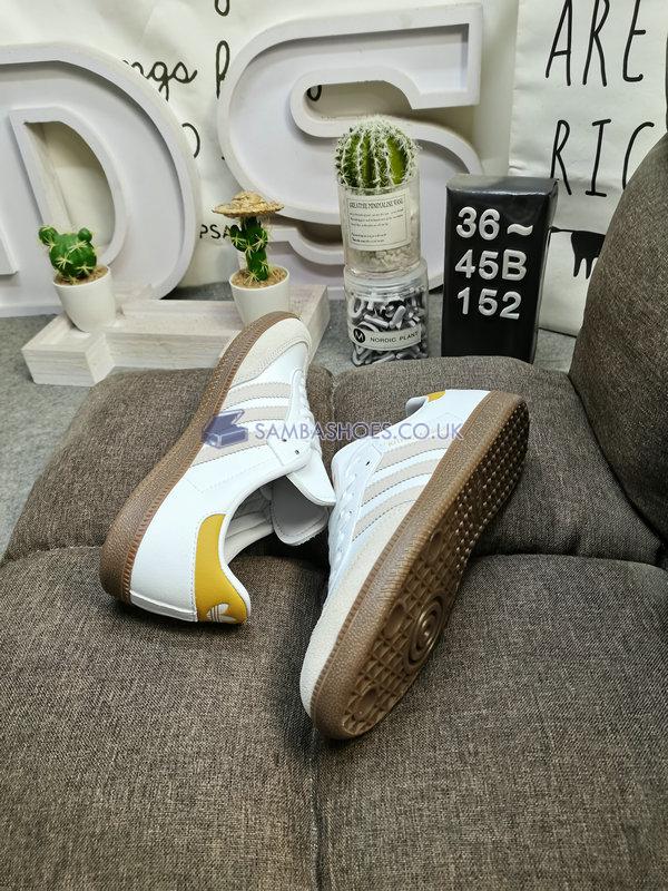 Kith x Adidas Samba OG "Classics Program - Mango" - Footwear White/Off White/Dash Grey - IE4800 Classic Originals Shoes