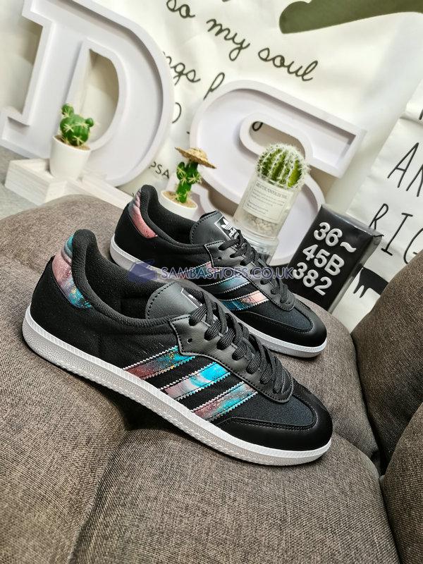 Adidas Samba "Tie Dye - Black" - Core Black/Cloud White/Core Black - GZ7040 Classic Originals Shoes