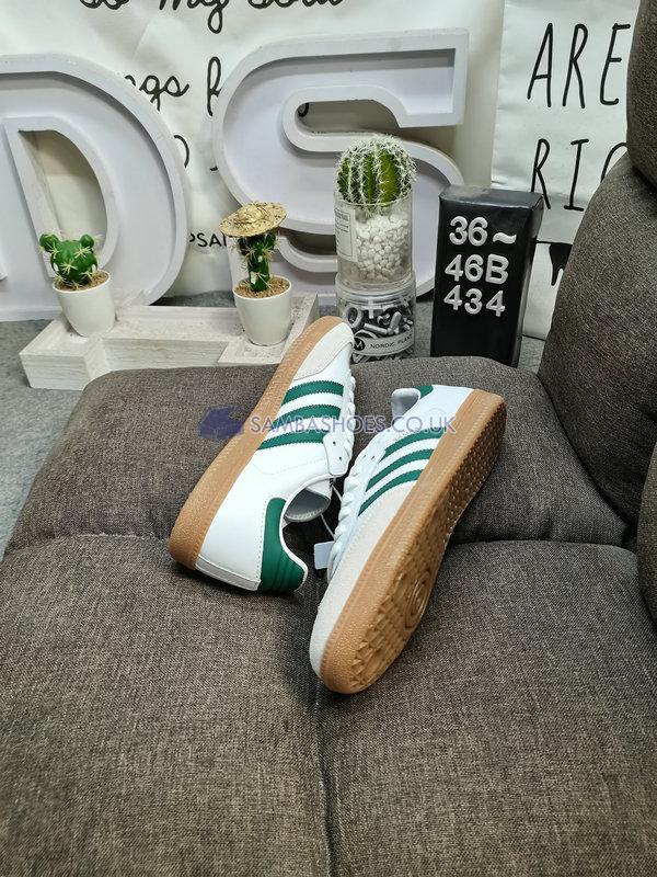 Adidas Samba Team "Mexico" - Cloud White/Collegiate Green/Gum - HQ7036 Classic Originals Shoes