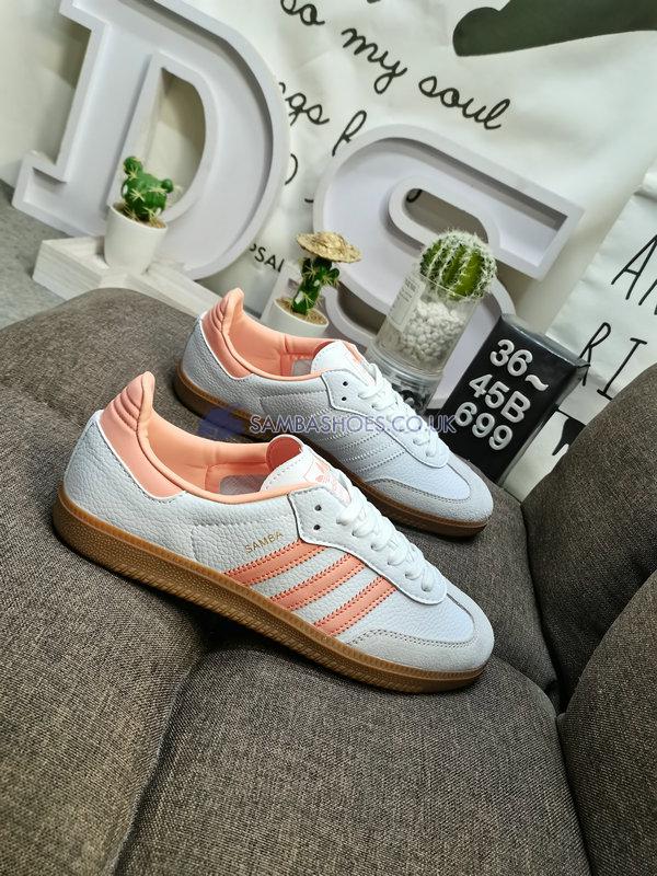 Adidas Samba OG "Wonder Clay" - Cloud White/Wonder Clay/Crystal White - IG5932 Classic Originals Shoes