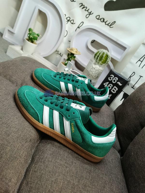 Adidas Samba OG "Collegiate Green Gum" - Collegiate Green/Core White/Gum - HP7902 Classic Originals Shoes