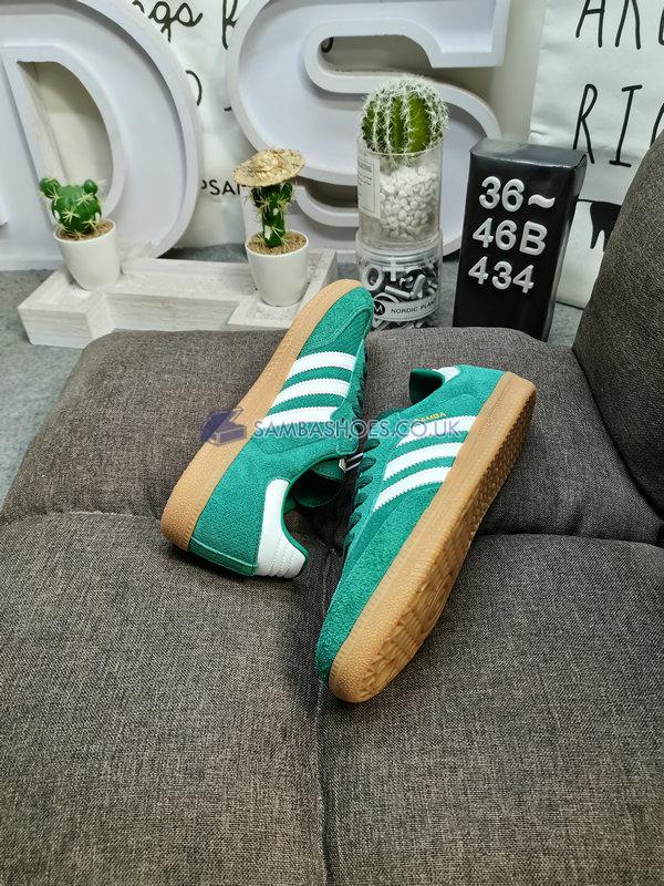 Adidas Samba OG "Collegiate Green Gum" - Collegiate Green/Core White/Gum - HP7902 Classic Originals Shoes