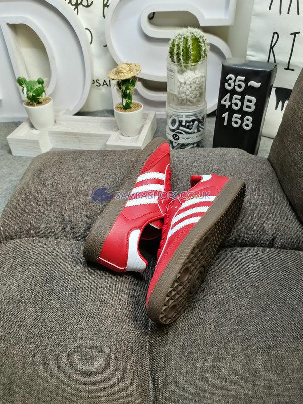 Arsenal FC x Adidas Samba Team "Power Red" - Team Power Red 2/Cloud White/Gum - HQ7033 Classic Originals Shoes