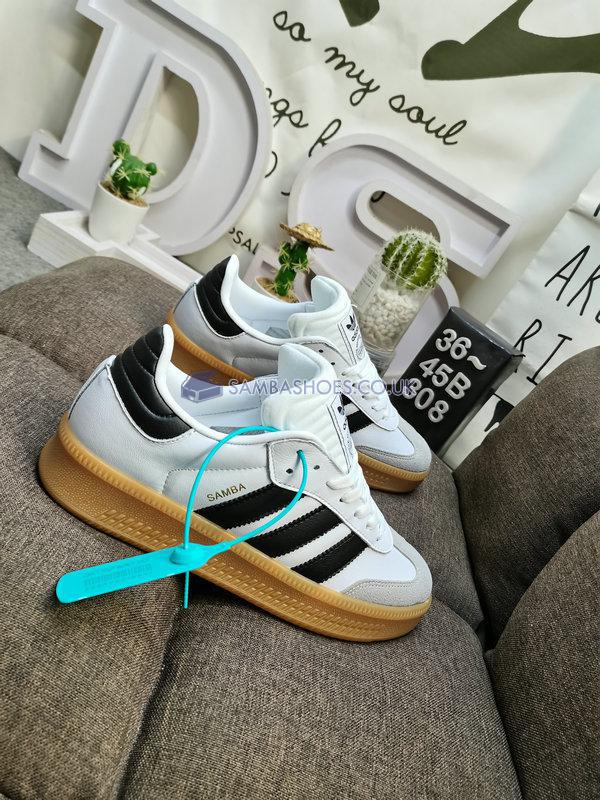 Adidas Samba XLG "White Black Gum" - White/Core Black/Gum - IE1377 Classic Originals Shoes