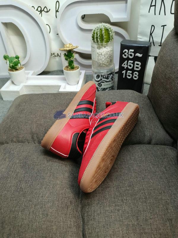 FC Bayern Munich x Adidas Samba Team "Power Red Black" - Team Power Red 2/Core Black/Gum - HQ7031 Classic Originals Shoes