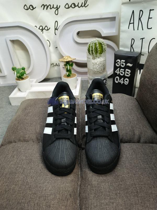 Adidas Superstar XLG "Black" - Core Black/Cloud White/Gold Metallic - IG9777 Classic Originals Shoes