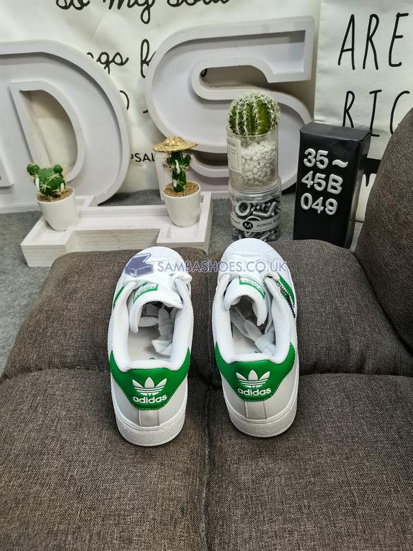 Adidas Superstar XLG "White Green" - Cloud White/Green/Cloud White - IF8069 Classic Originals Shoes