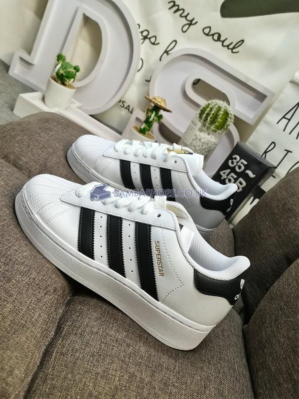 Adidas Superstar XLG "White Black" - Cloud White/Core Black/Gold Metallic - IF9995 Classic Originals Shoes