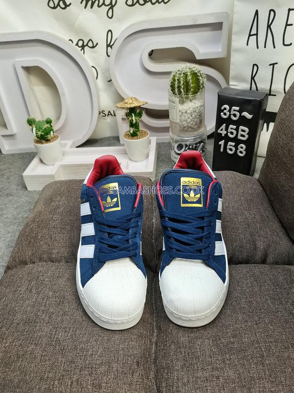 Adidas Superstar XLG "Collegiate Navy" - Collegiate Navy/Cloud White/Collegiate Burgundy - IE4267 Classic Originals Shoes