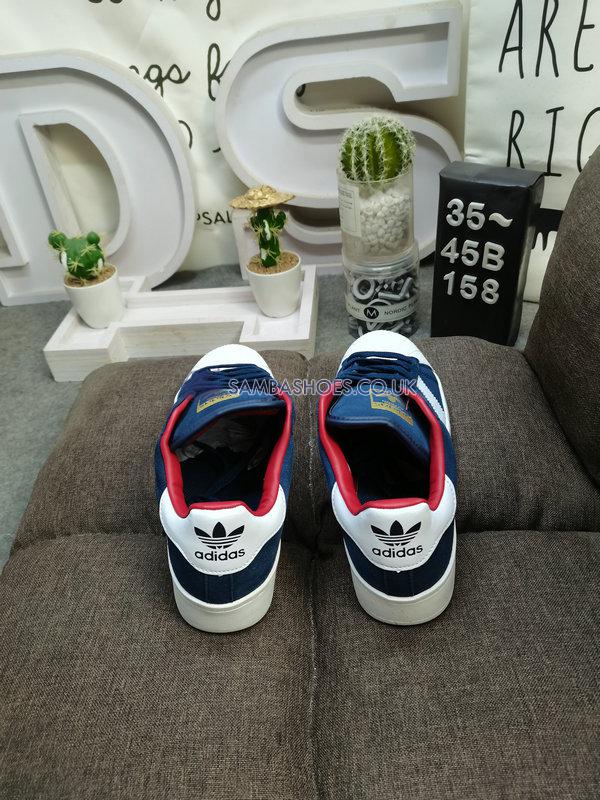 Adidas Superstar XLG "Collegiate Navy" - Collegiate Navy/Cloud White/Collegiate Burgundy - IE4267 Classic Originals Shoes