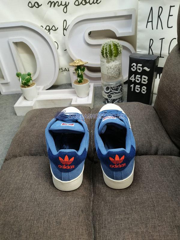 Adidas Superstar XLG "Crew Blue Red" - Crew Blue/Preloved Red/Dark Blue - ID8379 Classic Originals Shoes