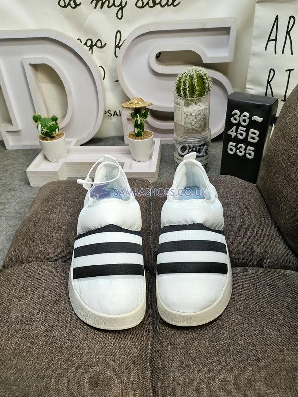 Adidas Puffylette "Off White Black" - Off White/Core Black/Off White - GY1593 Classic Originals Shoes