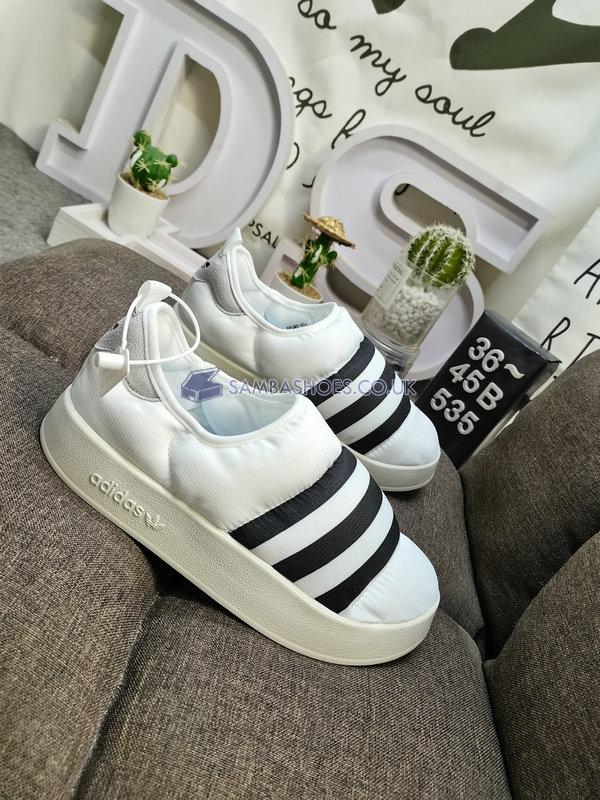 Adidas Puffylette "Off White Black" - Off White/Core Black/Off White - GY1593 Classic Originals Shoes