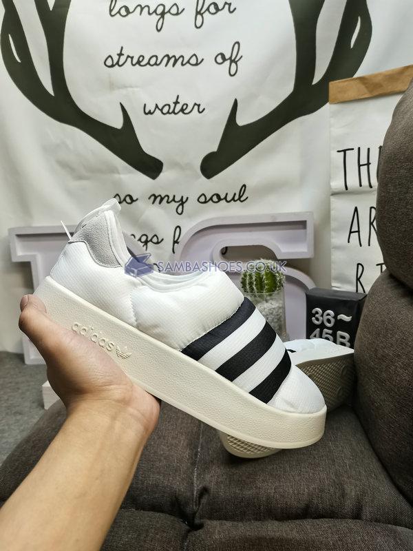 Adidas Puffylette "Off White Black" - Off White/Core Black/Off White - GY1593 Classic Originals Shoes