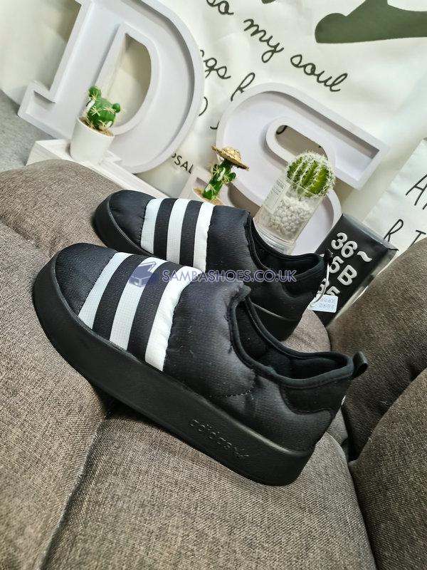 Adidas Puffylette "Black Grey" - Core Black/Grey One/Core Black - GY4559 Classic Originals Shoes