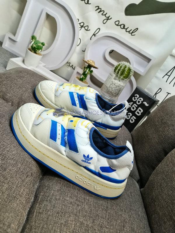 Adidas Puffylette "Forum" - Footwear White/Team Royal Blue/Footwear White - HP6698 Classic Originals Shoes