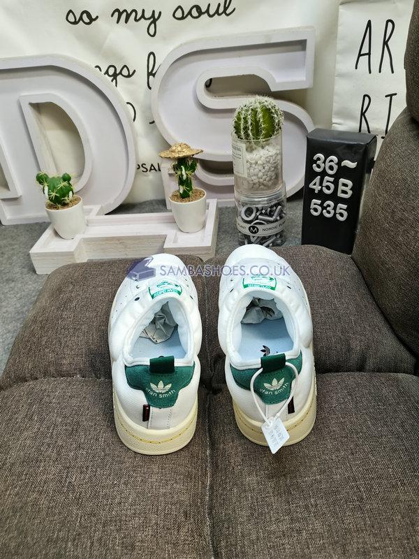 Adidas Puffylette "Stan Smith" - Footwear White/College Green/Metallic Old Gold - HP6699 Classic Originals Shoes