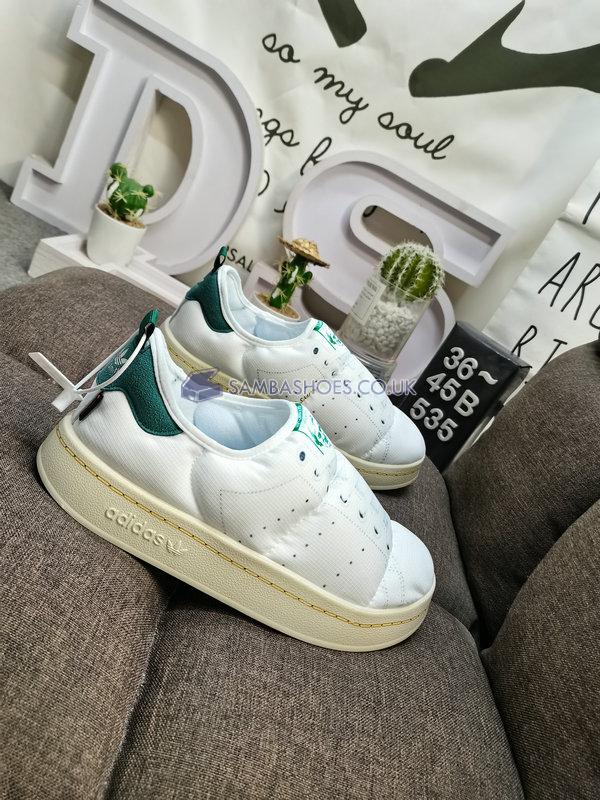 Adidas Puffylette "Stan Smith" - Footwear White/College Green/Metallic Old Gold - HP6699 Classic Originals Shoes