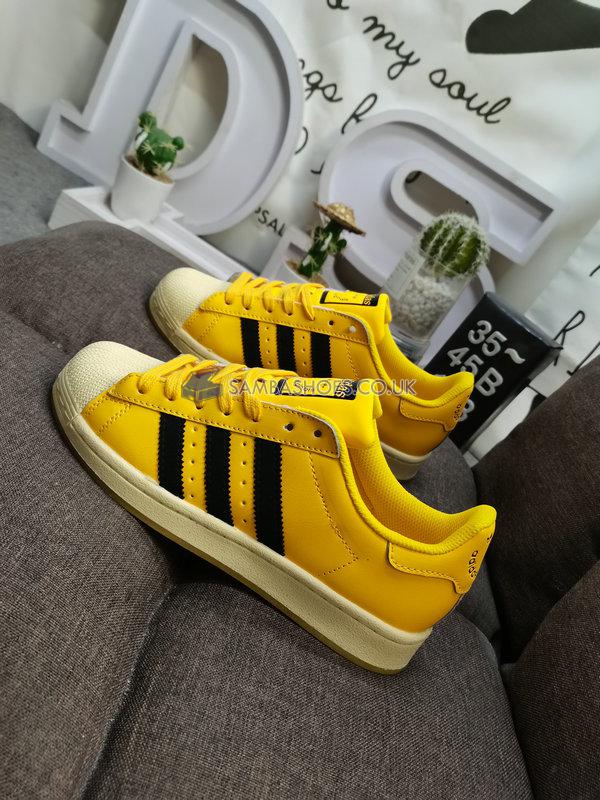 Adidas Superstar "Bold Gold" - Bold Gold/Core Black/Easy Yellow - GY2070 Classic Originals Shoes