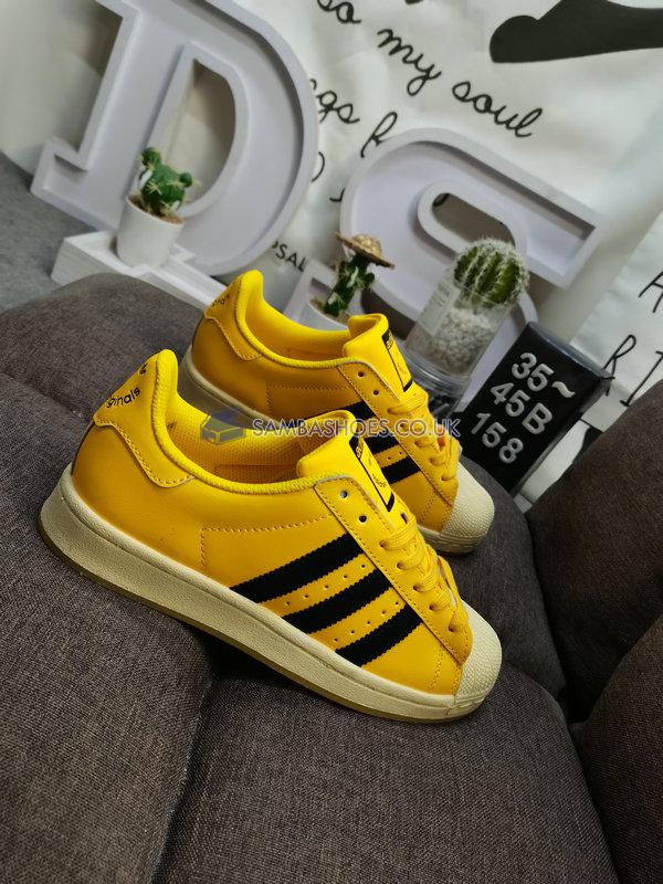 Adidas Superstar "Bold Gold" - Bold Gold/Core Black/Easy Yellow - GY2070 Classic Originals Shoes