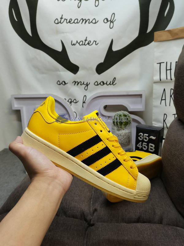 Adidas Superstar "Bold Gold" - Bold Gold/Core Black/Easy Yellow - GY2070 Classic Originals Shoes