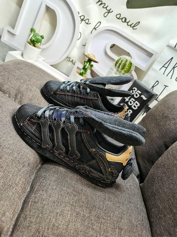 Melting Sadness x Adidas Superstar "Halloween" - Core Black/Brown/Core Black - IG9632 Classic Originals Shoes