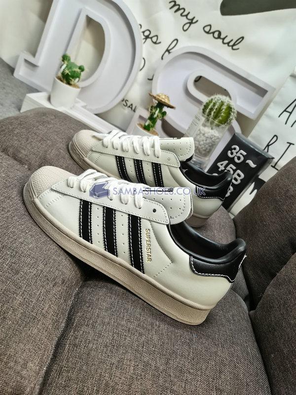 Adidas Superstar "White Grey Black" - White/Grey/Black - ID1009 Classic Originals Shoes