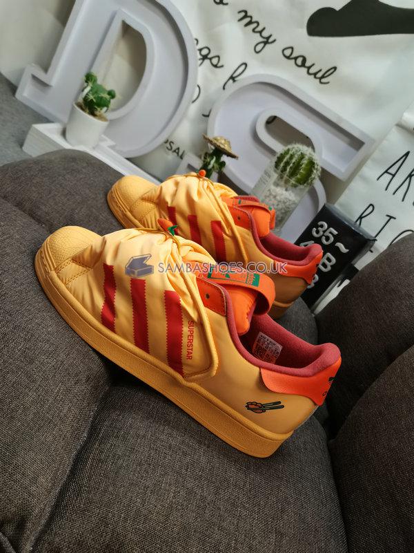 Melting Sadness x Adidas Superstar "Dumplings" - Orange/Yellow - ID9475 Classic Originals Shoes