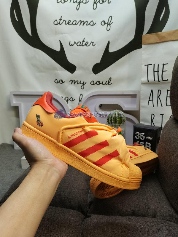 Melting Sadness x Adidas Superstar "Dumplings" - Orange/Yellow - ID9475 Classic Originals Shoes