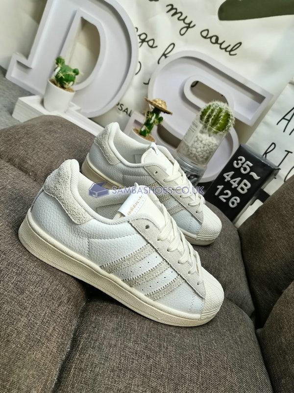 Adidas Superstar 82 "White Aluminium" - Cloud White/Aluminium/Cream White - GY3429 Classic Originals Shoes