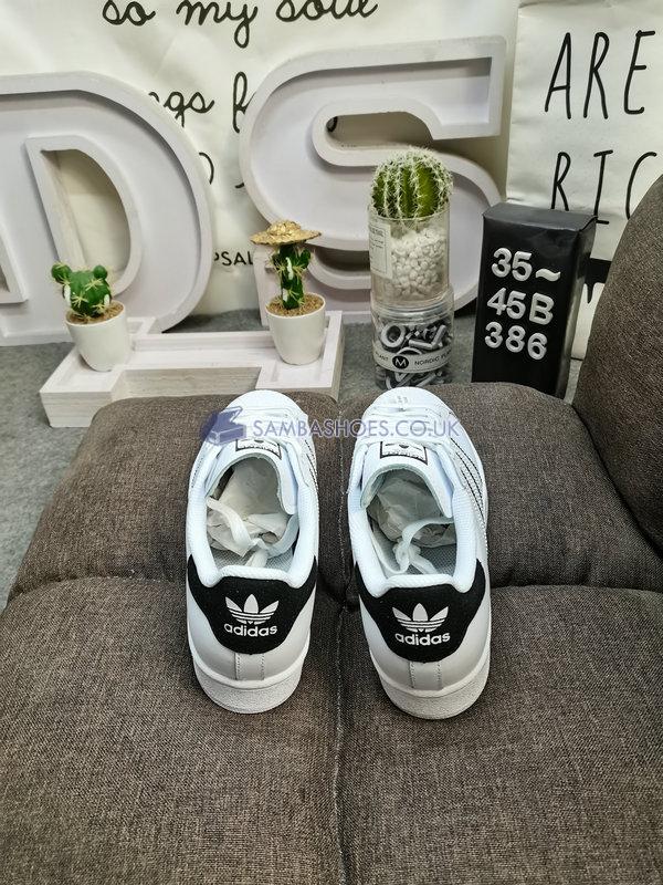 Adidas Superstar "White Black Outlined" - Footwear White/Footwear White/Core Black - IF8090 Classic Originals Shoes