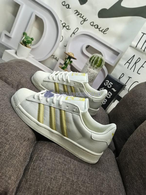 Adidas Superstar "White Yellow" - White/Yellow - IE1830 Classic Originals Shoes